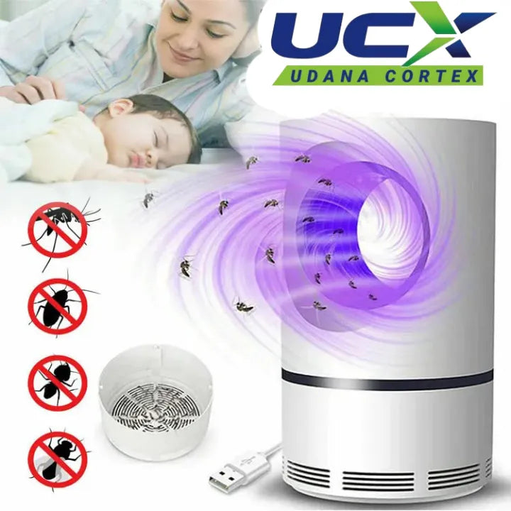 Mosquito Killer Lamp – Electric Shocker USB LED Trap | Fly & Insect Repellent Light (Big Size)