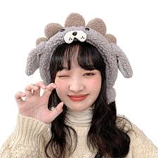 Cute Ear Move Earmuff Rabbit Moving Ears Jumping Earmuffs Warm Funny Toy Cap Plush Toy Headphones for Women Adult Winter Gift